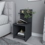 Hanah Home Mesilla de Noche Ullman Antracita